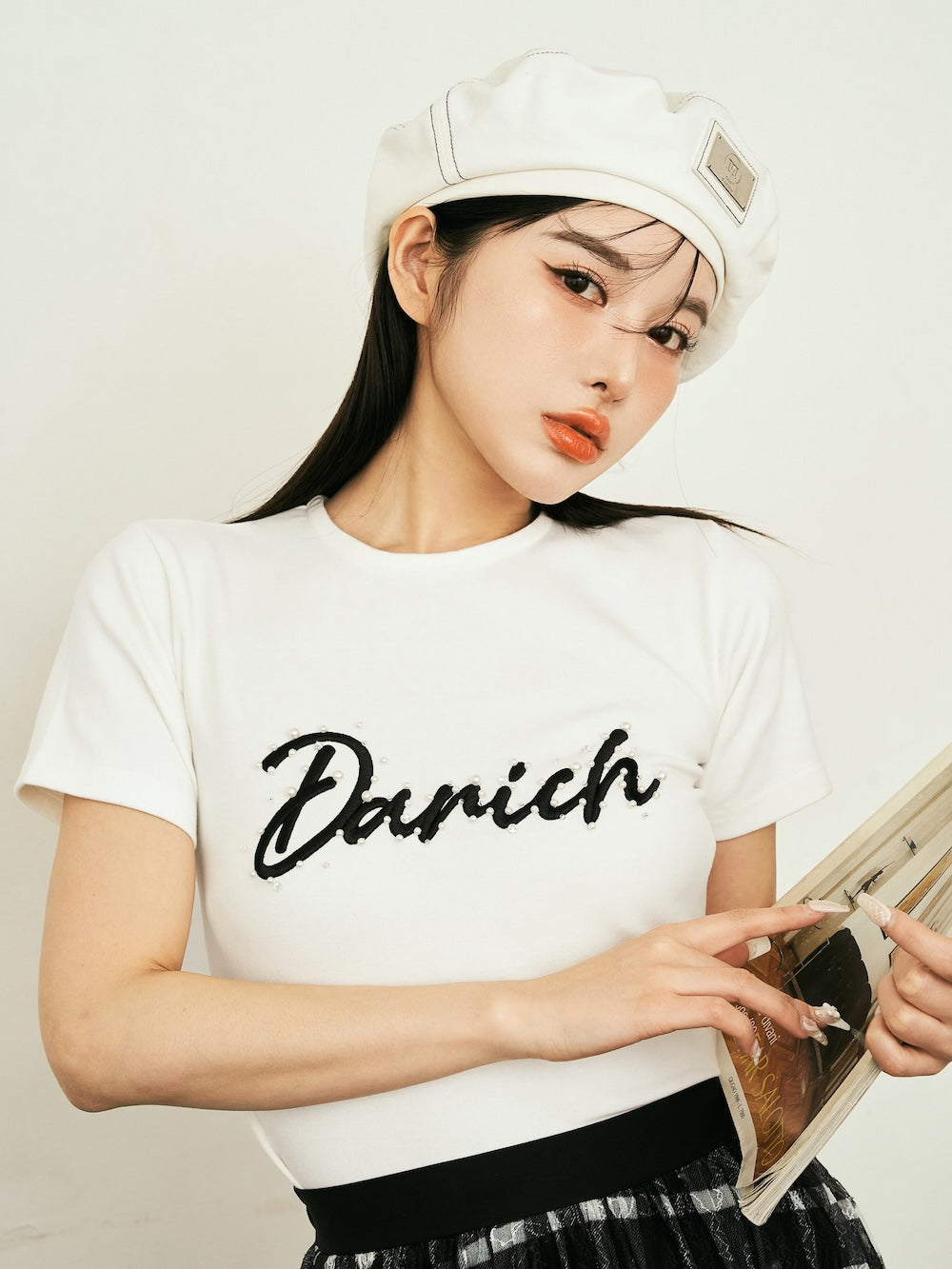 予約商品】エンブロイダリーパールTシャツ – Darich (ダーリッチ)