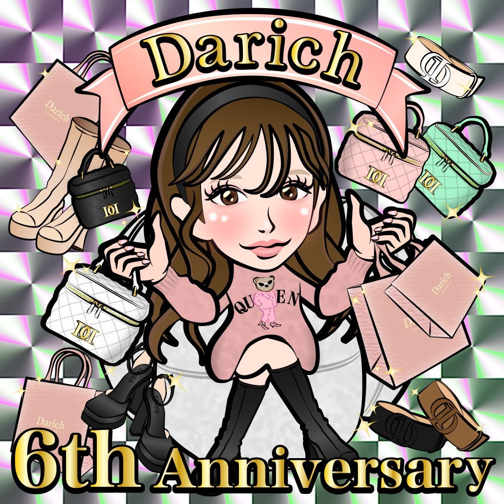 novelty】Darich6周年限定シール – Darich (ダーリッチ)